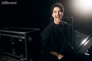 Darren Criss photographed at the Clive Davis Pre-Grammy Gala on Jan. 31 at The Beverly Hilton in Los Angeles.