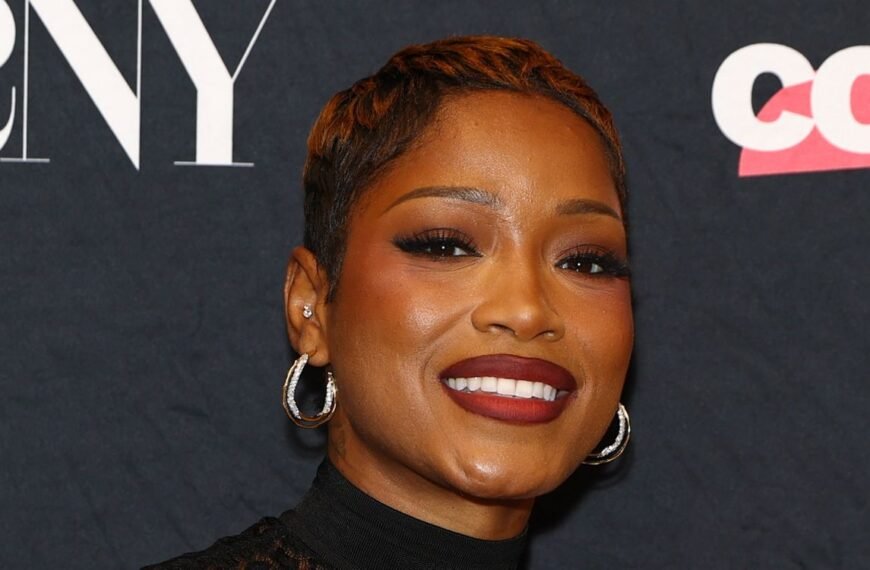 Keke Palmer Stuns in a Chic Minidress and Nostalgic '90s Hairstyle