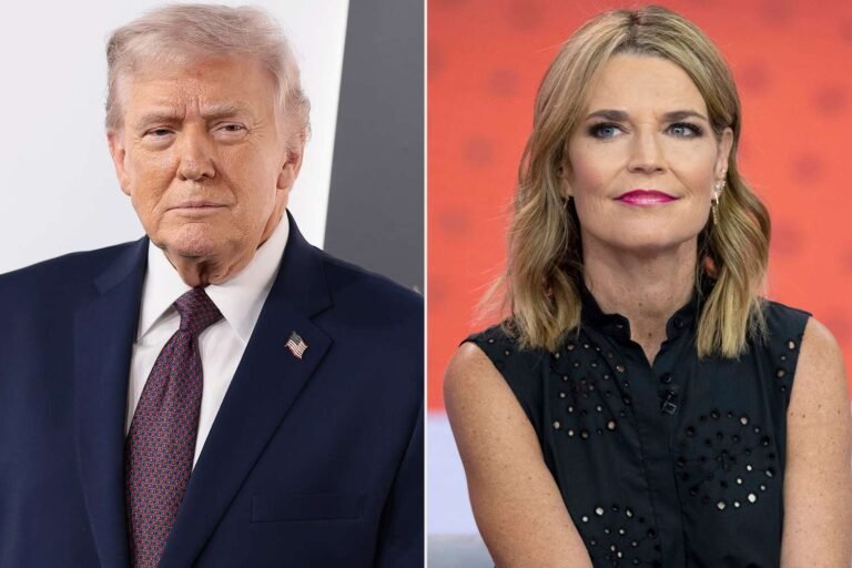 Trump Expresses Support for Savannah Guthrie as Search for Her Mother Continues