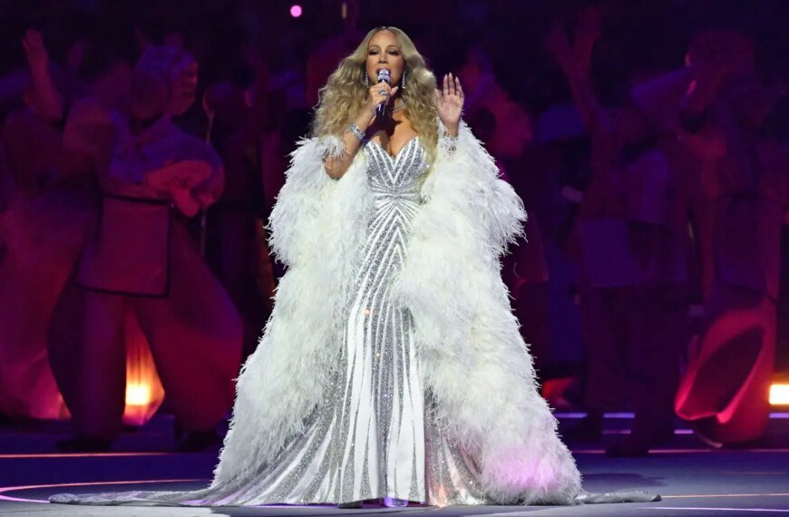 Mariah Carey Shines Bright in $15 Million Worth of Diamonds at the 2026 Winter Olympics Opening Ceremony