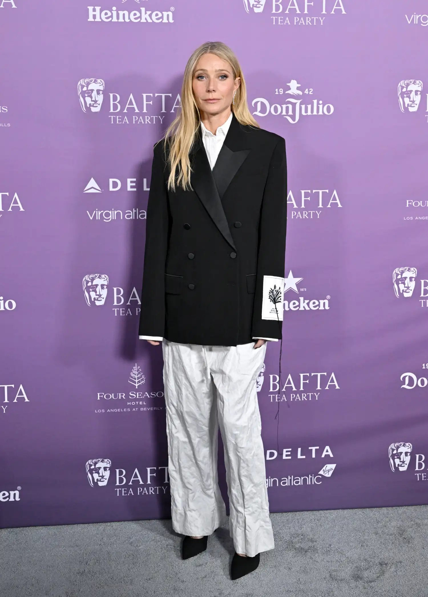 Gwyneth Paltrow attends the 2026 BAFTA Tea Party at Four Seasons Hotel Los Angeles at Beverly Hills on January 10, 2026