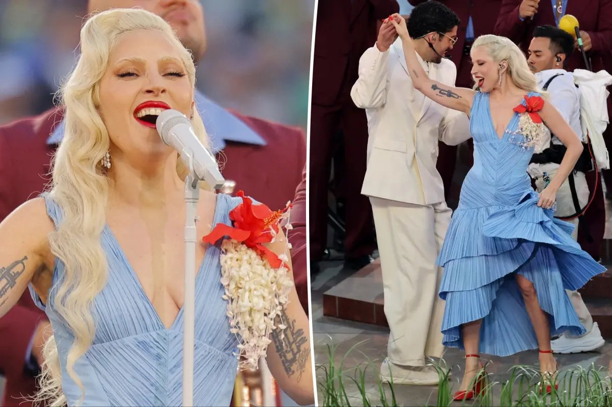 Lady Gaga Honors Puerto Rico in Her Super Bowl 2026 Halftime Show Outfit