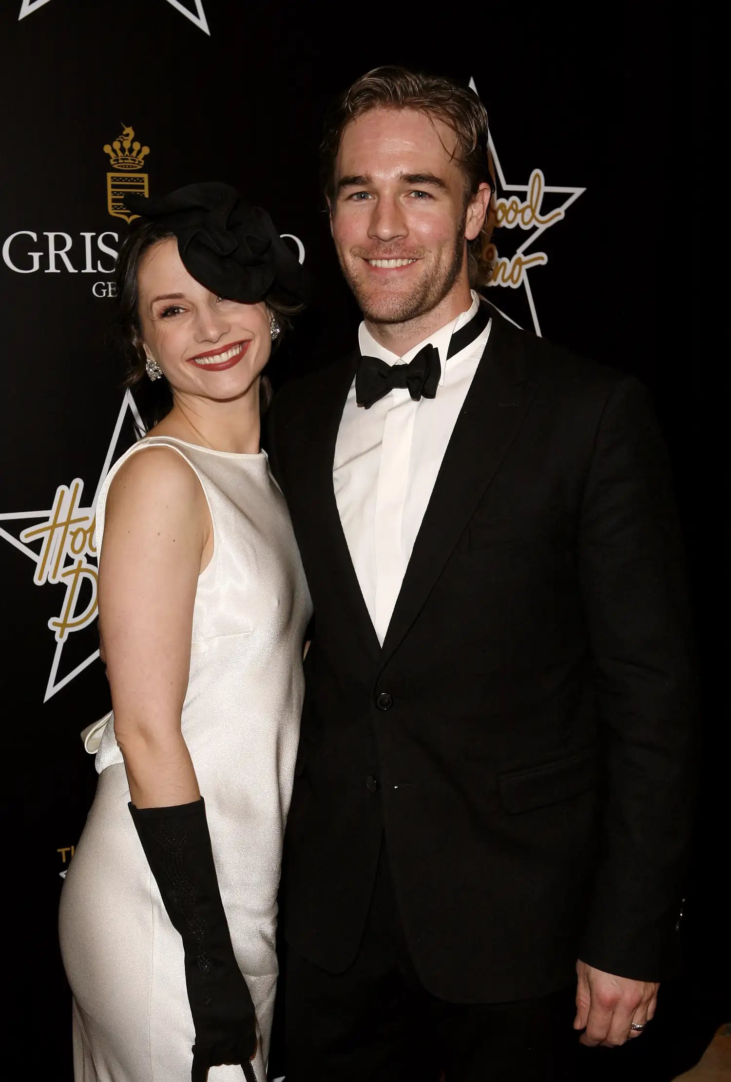 Heather McComb and James Van Der Beek in 2008.