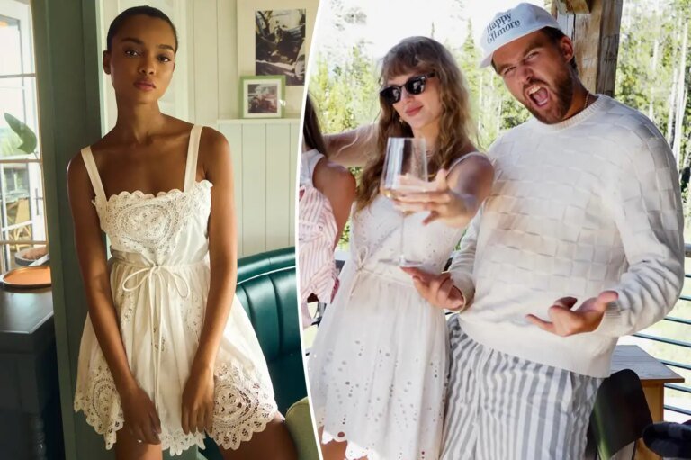 Taylor Swift's Beautiful White Lace Dress is Now Available Again