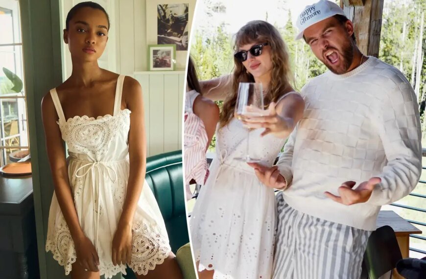Taylor Swift's Beautiful White Lace Dress is Now Available Again