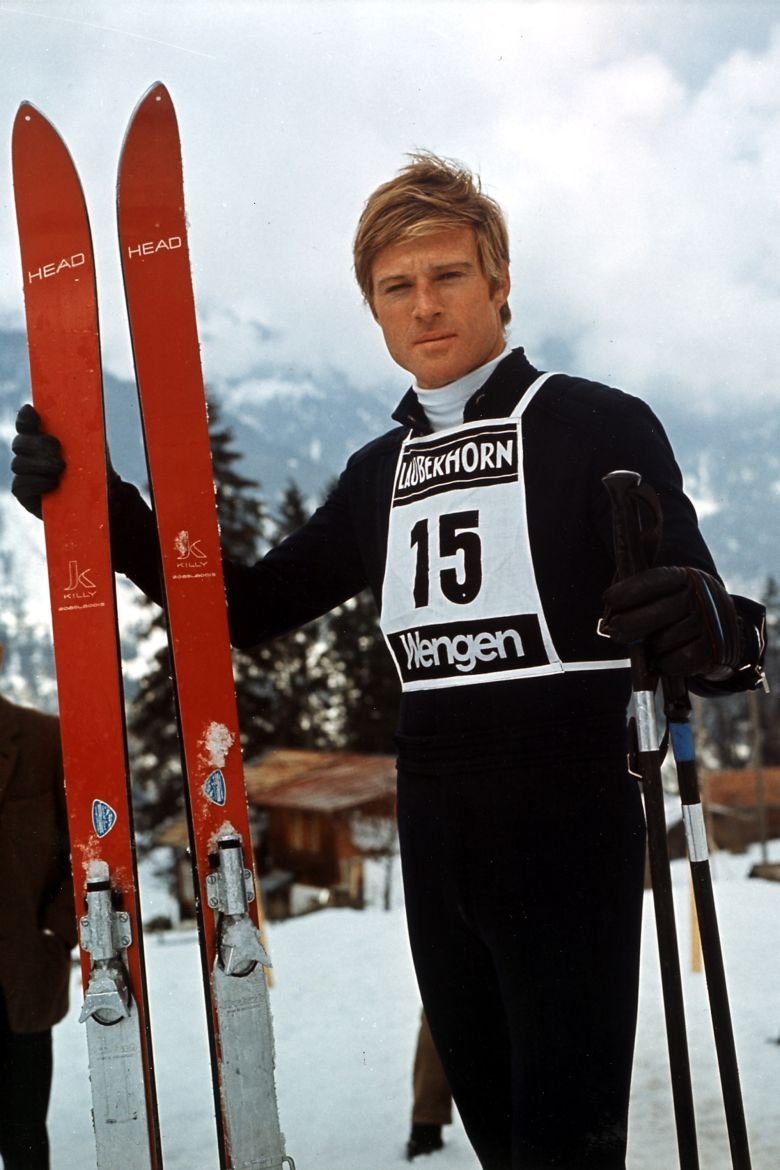 Robert Redford in the 1969 film 'Downhill Racer.'