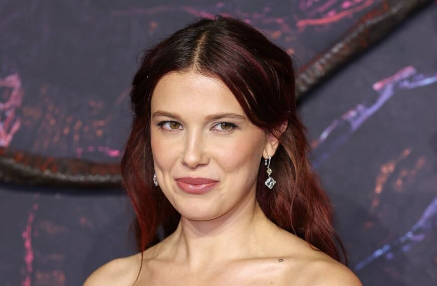 Millie Bobby Brown Shines in a Chic Sequin Lace Dress at Her 22nd Birthday Celebration