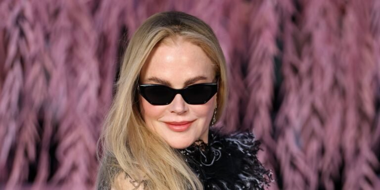 Nicole Kidman Shows Off Confident Style in a Chic Power Suit: Behind-the-Scenes Moments