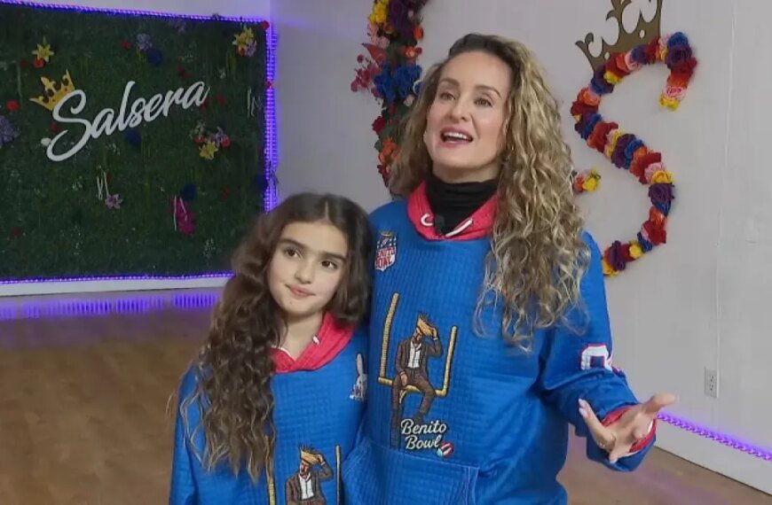 A Heartwarming Moment: North Hollywood Mother and Daughter Share the Stage with Bad Bunny at the Super Bowl