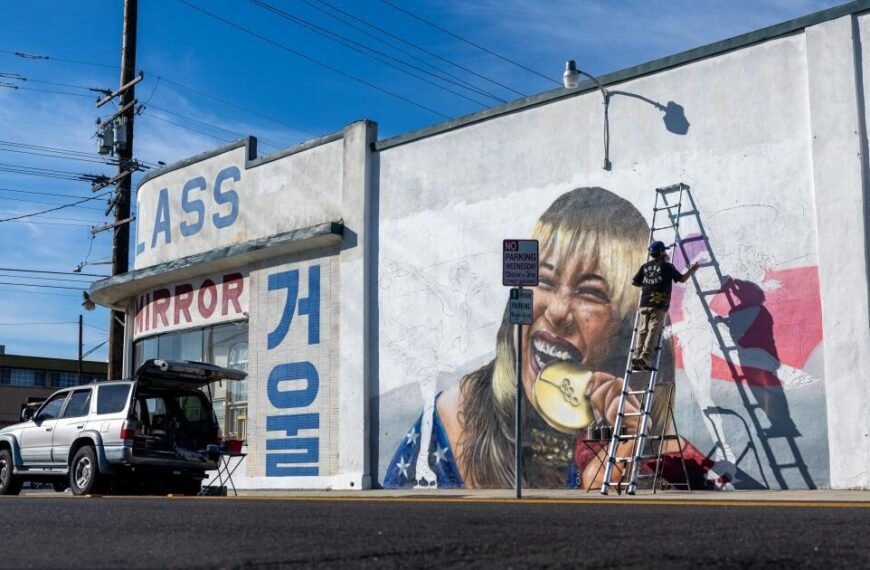 Alysa Liu Creates a Beautifully Unpolished Mural That Inspires