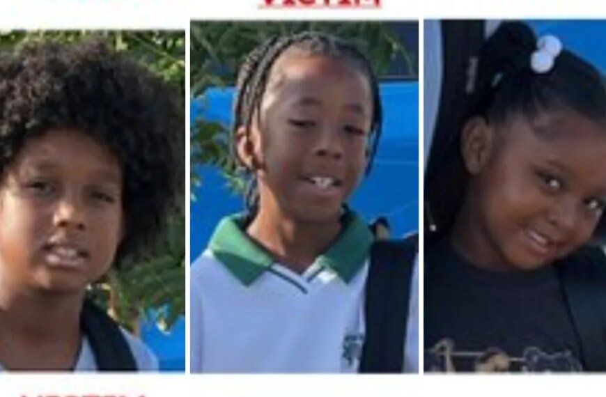 Amber Alert for Three Missing Children Thought to Be Abducted