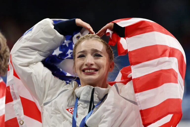 Amber Glenn, Olympic Skater, Shares Emotional Response to Personal Message from Madonna