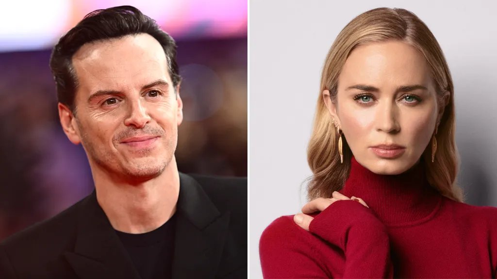 Andrew Scott Joins Emily Blunt in Netflix's 'Walk The Blue Fields'