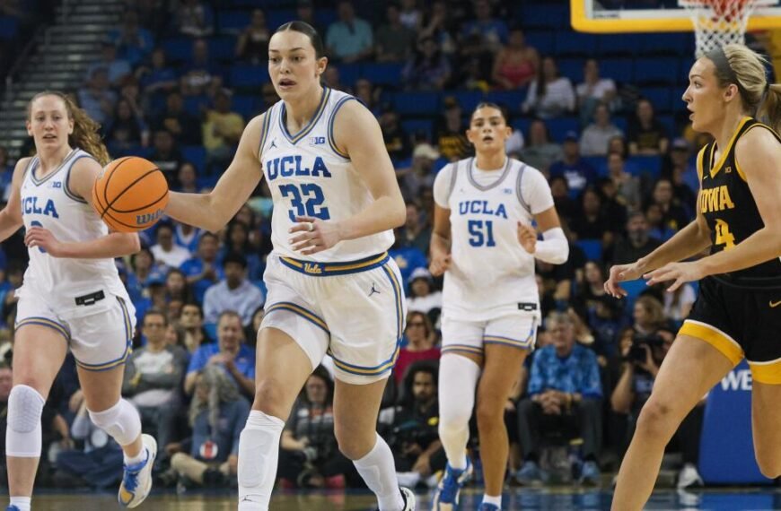 Angela Dugalic and No. 2 UCLA Secure 15th Straight Win Against No. 8 Iowa