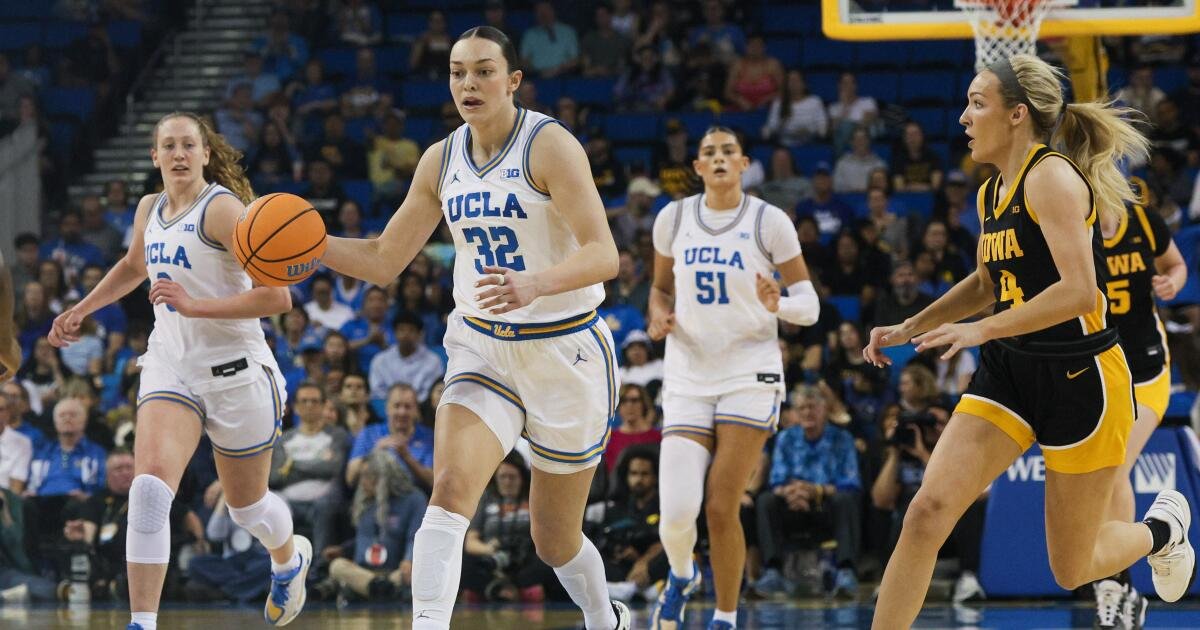 Angela Dugalic and No. 2 UCLA Secure 15th Straight Win Against No. 8 Iowa