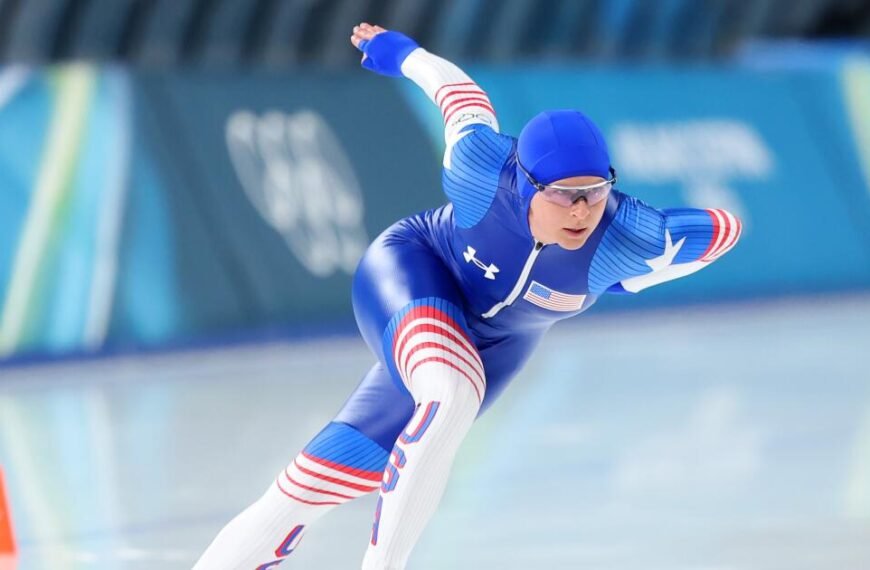 Brittany Bowe Finishes Just Out of Reach for a Medal in Her Best Speedskating Event