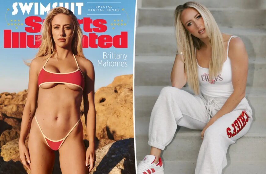 Brittany Mahomes Shows Off Heartfelt New Tattoo Tribute to Her Kids in Sports Illustrated Swimsuit Shoot