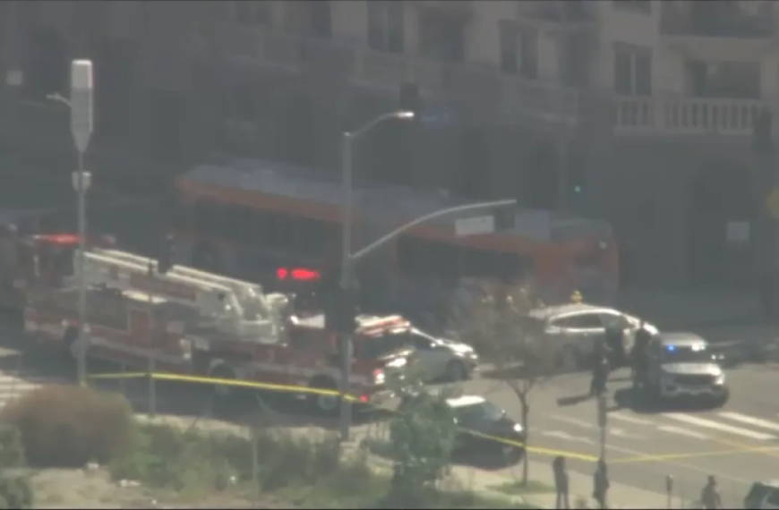 Burglary Suspect Involved in Crash with Metro Bus in Westlake District