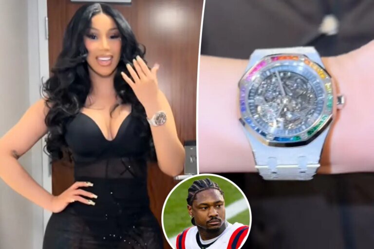 Cardi B Celebrates Herself with a $500K Watch Amid Stefon Diggs Breakup Rumors