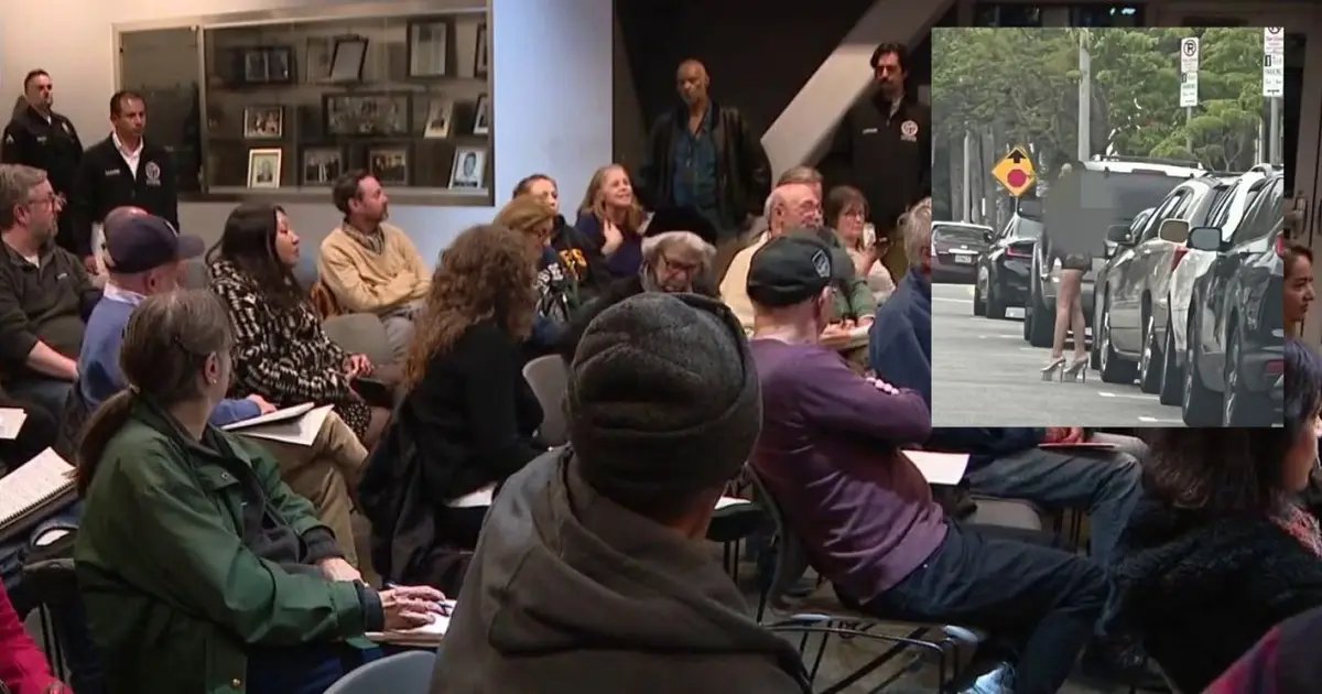 Community Members Express Concerns at Town Hall Meeting About Prostitution Nearby Homes and Schools