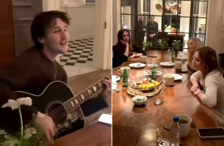 Cruz Beckham Sings 'Viva Forever' with Mom Victoria and the Spice Girls