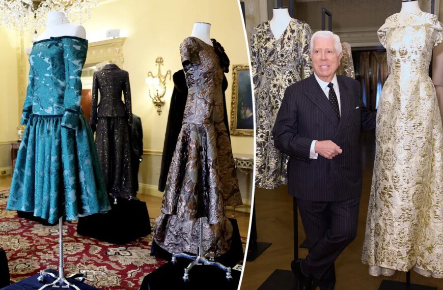 Dennis Basso Celebrates Iconic ‘It Girls’ with His Latest Collection