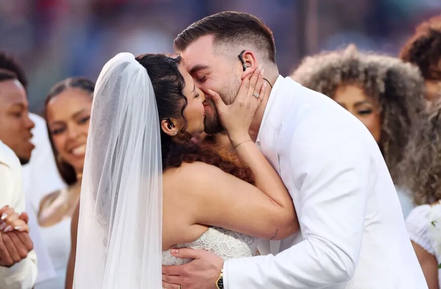 Did the Couple Really Tie the Knot During Bad Bunny's Super Bowl Halftime Show?