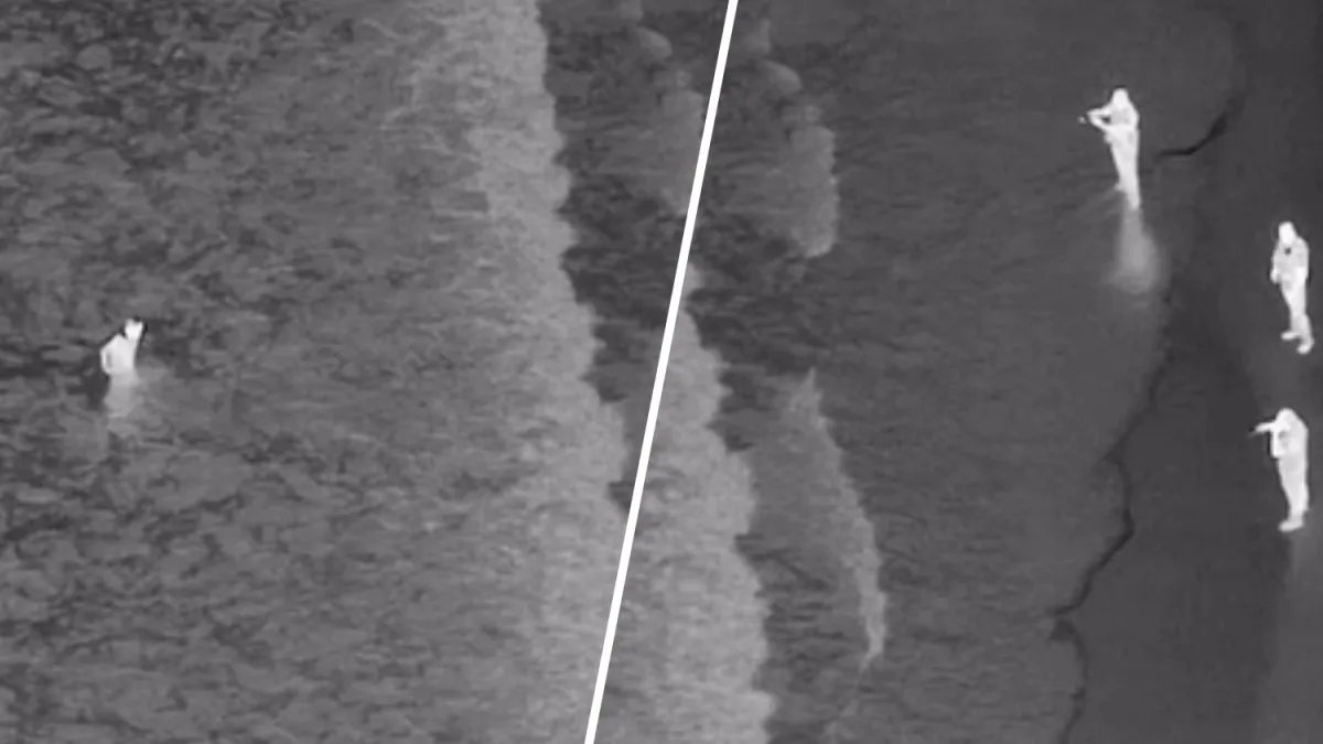 Driver Ends Up in Ocean Following Police Chase in Huntington Beach