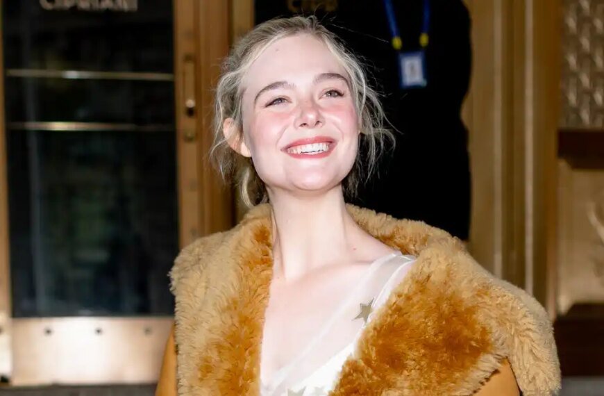 Elle Fanning's Chic Pecan Brown Coach Bag Is Still Available—Grab It While You Can!