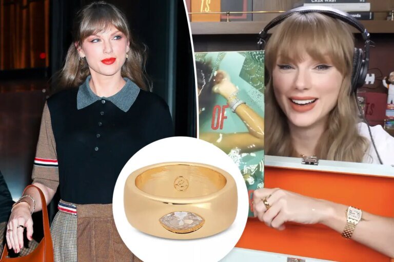 Find a Stylish Gold Ring Inspired by Taylor Swift for Just $40