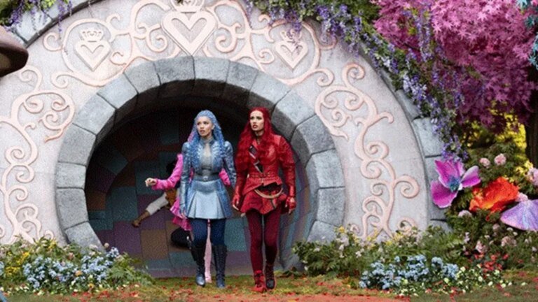 First Look at ‘Descendants: Wicked Wonderland’: Red and Chloe Take on the Menacing Maddox Hatter in Disney's Upcoming Film