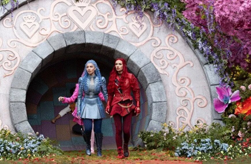 First Look at ‘Descendants: Wicked Wonderland’: Red and Chloe Take on the Menacing Maddox Hatter in Disney's Upcoming Film