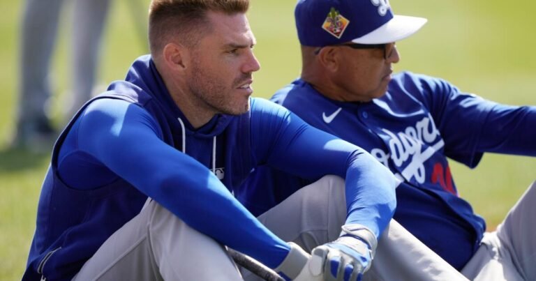 Freddie Freeman Shines in Cactus League Debut with Two RBIs After a Quiet Offseason