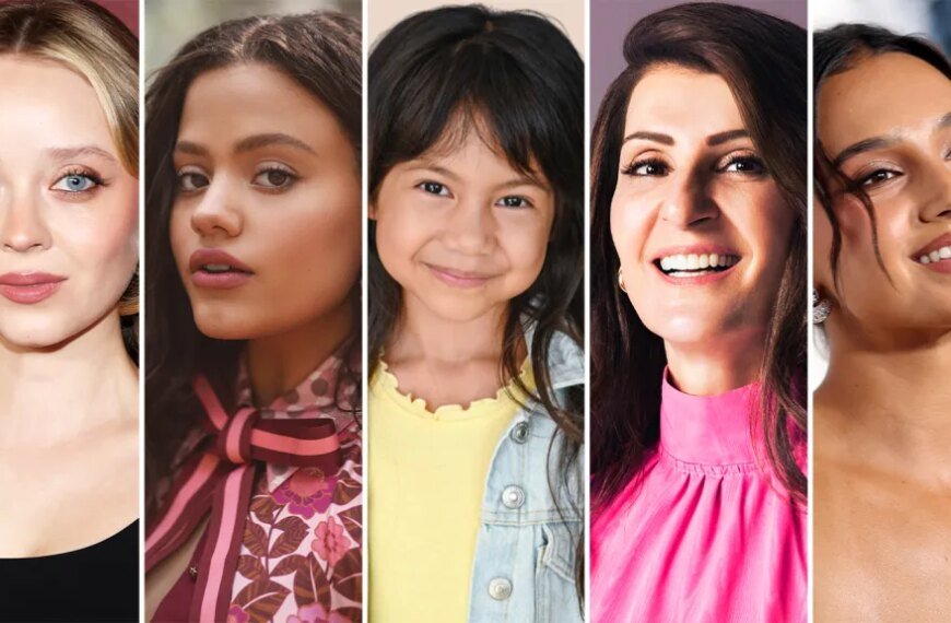 Get a Sneak Peek at the Christmas Comedy 'Nutmeg & Mistletoe' Starring Madeleine Arthur, Sarah Jeffery, Nia Vardalos, Arianna Rivas, and Maia Kealoha from 'Lilo & Stitch'