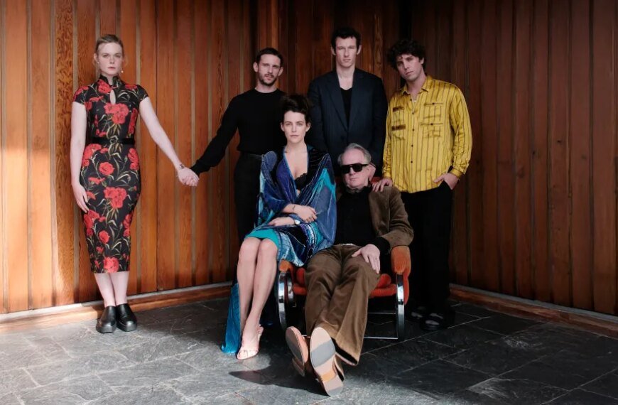 Get a Sneak Peek of Rosebush Pruning: Join Jamie Bell, Elle Fanning, Riley Keough, and Callum Turner in Karim Aïnouz’s Heartfelt Family Satire