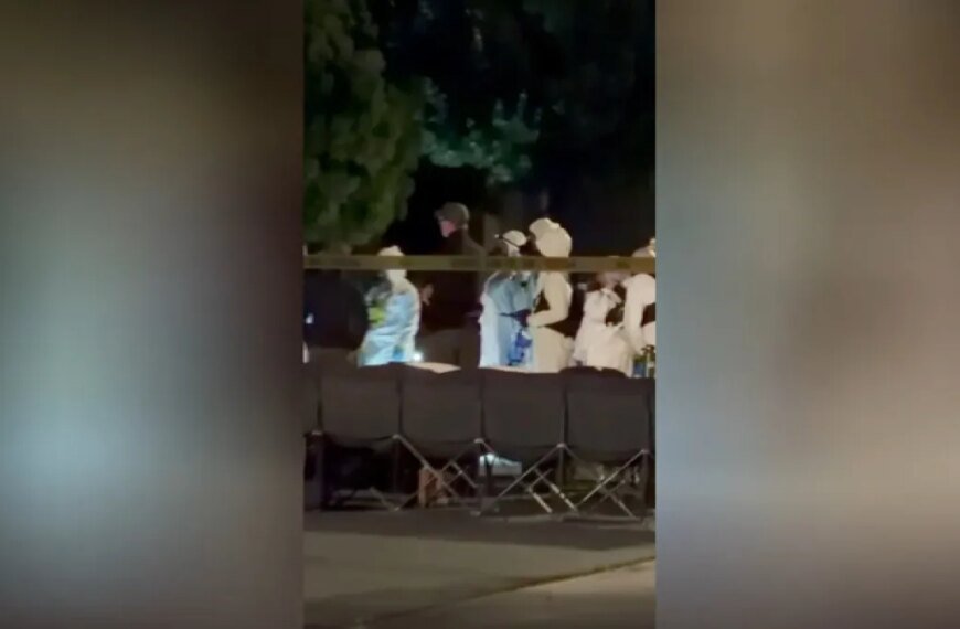 Hazmat Team and FBI Respond to Items Discovered in Irvine Home