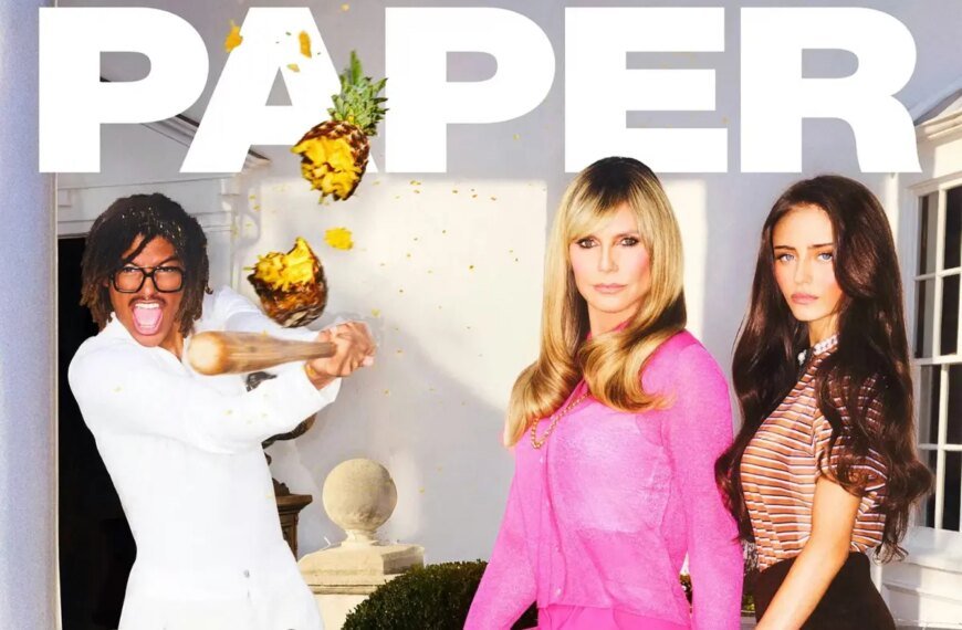 Heidi Klum and Her Kids Share Joy in Their First Family Magazine Cover Photo Shoot