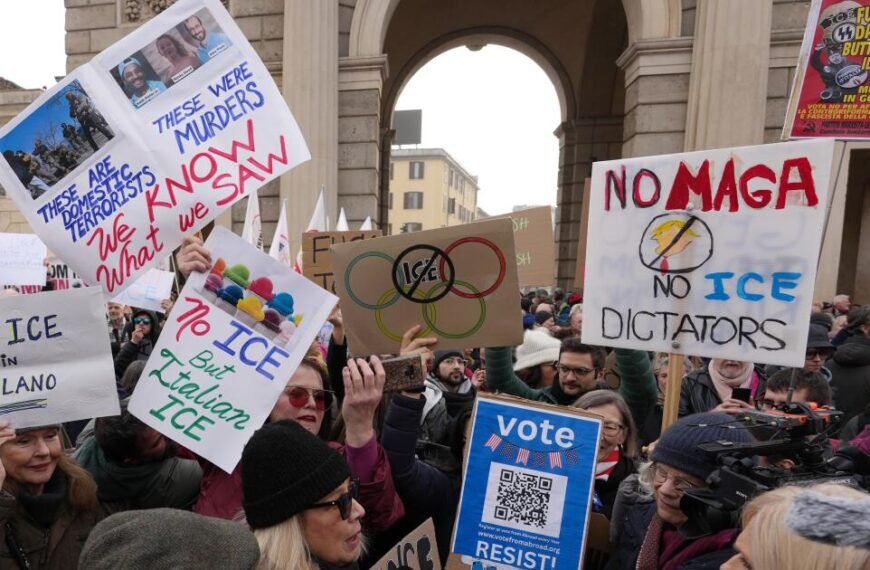 How Will American Athletes Be Received at the Olympics Amid Protests Over ICE?