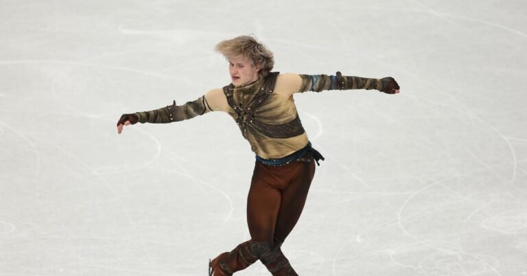 Ilia Malinin's Energy-Saving Approach in His Olympic Debut Helps Team USA Stay in the Lead