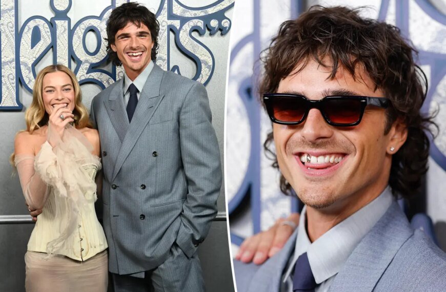 Jacob Elordi Showcases Heathcliff’s Gold Tooth at the Sydney Premiere of ‘Wuthering Heights’