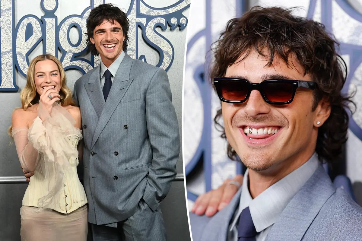 Jacob Elordi Showcases Heathcliff’s Gold Tooth at the Sydney Premiere of ‘Wuthering Heights’