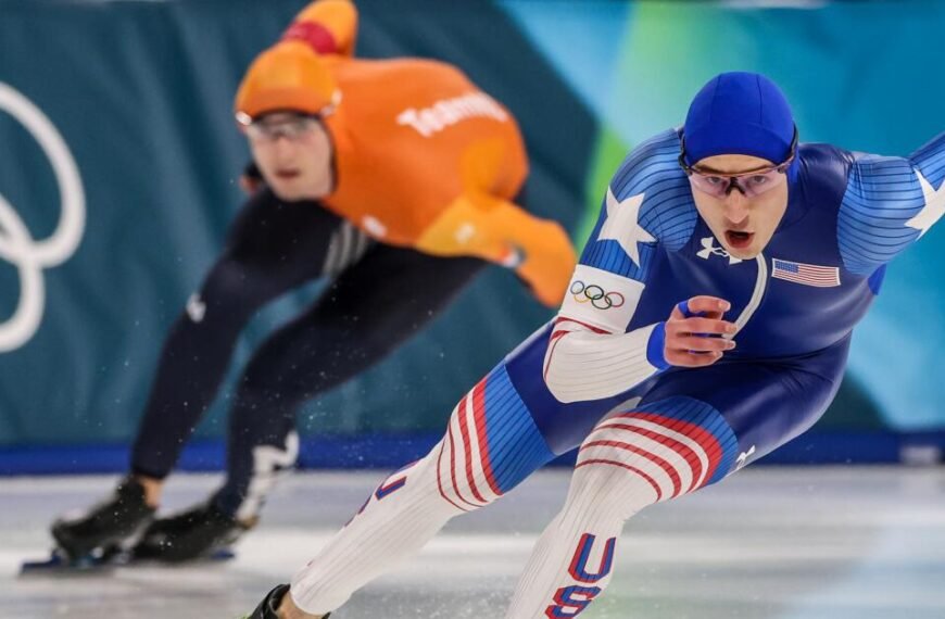 Jordan Stolz Breaks Records and Ends the U.S. Medal Drought at the Winter Olympics