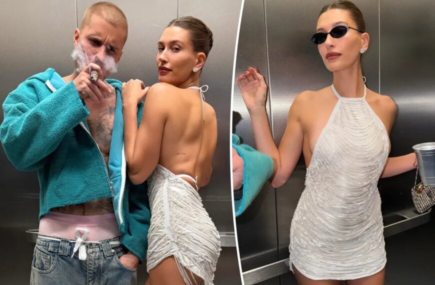 Justin and Hailey Bieber Embrace Mismatched Styles at the 2026 Grammys Afterparty