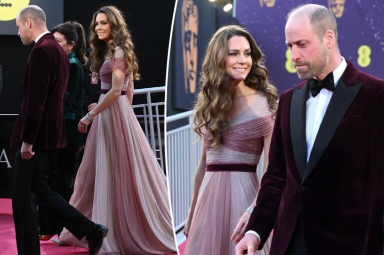 Kate Middleton Rediscovers Her Beautiful Blush Gucci Gown at the 2026 BAFTA Awards