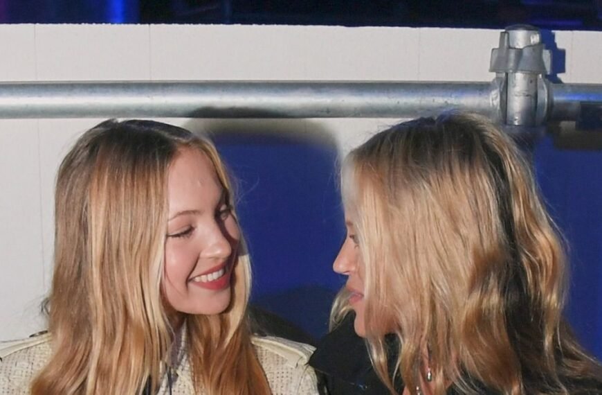 Kate Moss and Daughter Lila Embrace '90s Style Together at Fashion Week
