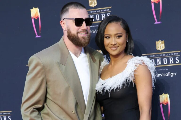 Kayla Nicole Playfully Jokes About Travis Kelce's Romance with Taylor Swift in Super Bowl Ad