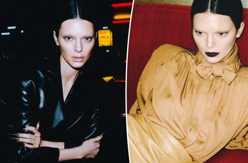 Kendall Jenner Shows Off a Fresh Look with Bleached Brows in Latest Fashion Campaign