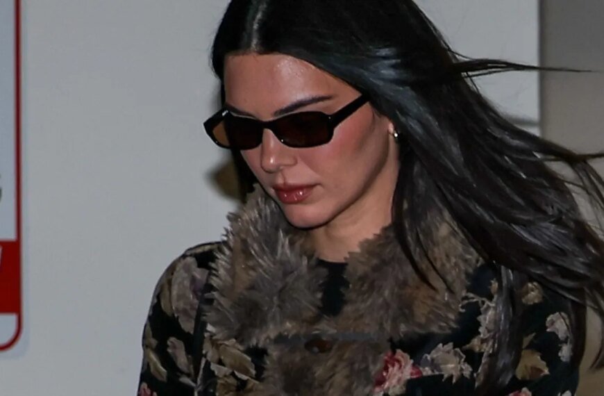 Kendall Jenner Welcomes Granny Print Style This Spring 2026