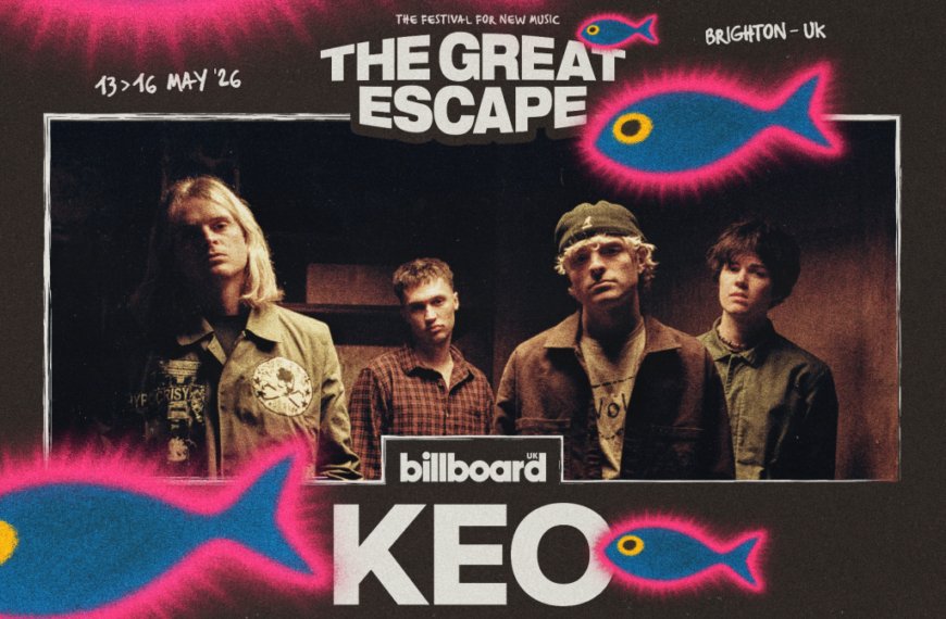 Keo to Perform at The Great Escape 2026 in the U.K.