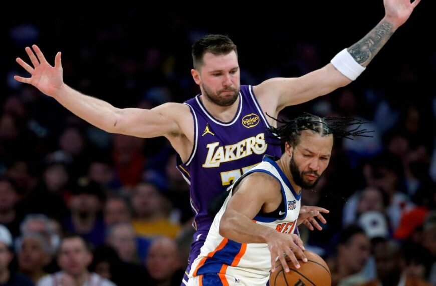 Lakers Lose to Knicks on the Anniversary of Acquiring Luka Doncic
